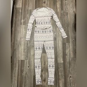 SKIMS - HOLIDAY PJS - SIZE SMALL - GREAT CONDITIONS- WORN 1X